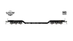 Class One Model Works FC00209 HO Scale GSC Heavy Duty Flatcar "Wood Deck" Erie Lackawanna EL 7260