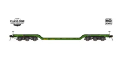 Class One Model Works FC00212 HO Scale GSC Heavy Duty Flatcar "Grate Deck" MKT 14001