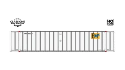 Class One Model Works HO Scale Hyundai 48' Container Equipment Managing Pool EMPU Single