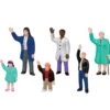 Lionel 1930240 O Gauge Waving People 6 Pack Of Figures -Lionel Store lionel 1930240 o gauge waving people 6 pack of figures