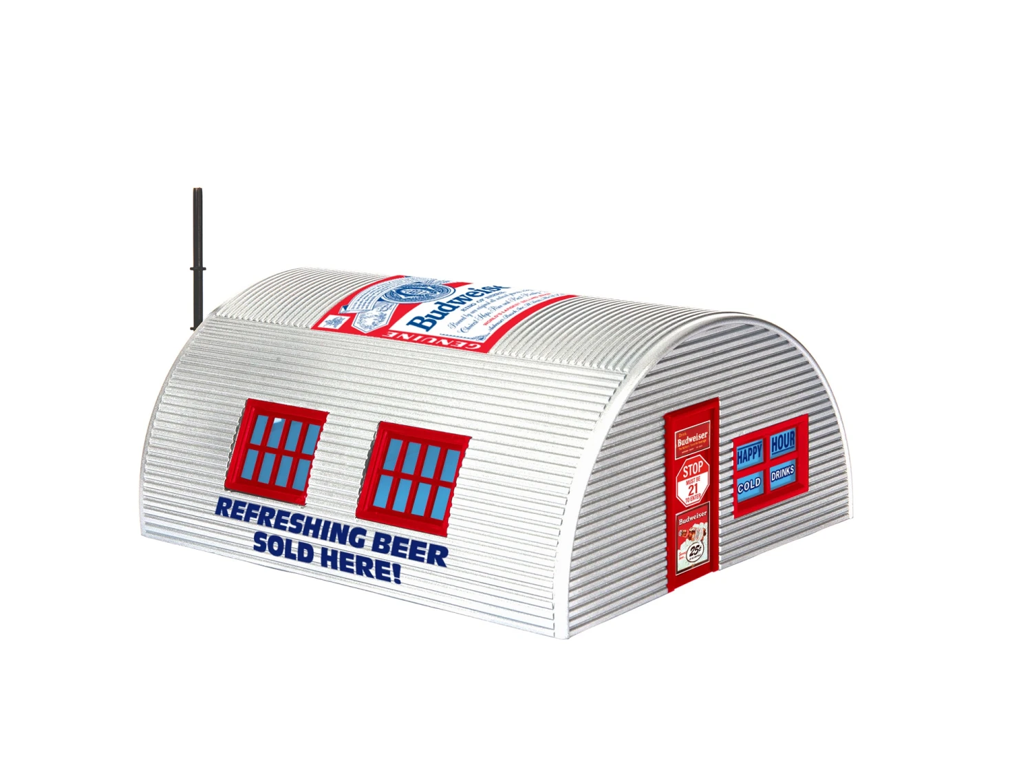 Lionel 2330110 O Gauge Anheuser Busch Budweiser Brew Hut 3 Lionel 2330110 O Gauge Anheuser Busch Budweiser Brew Hut