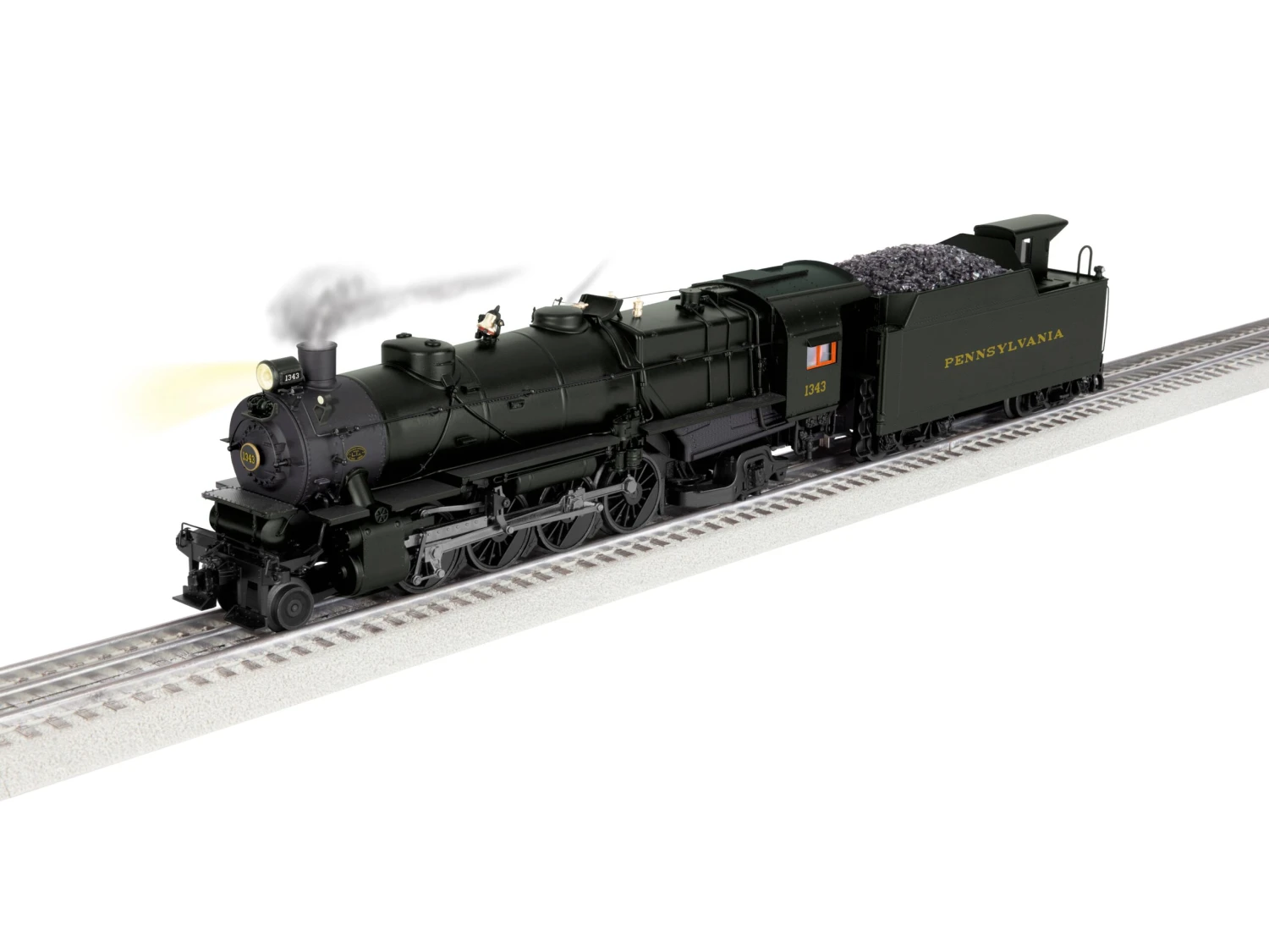 Lionel 2331021 O Scale LEGACY 2-8-2 L1 Mikado Pennsylvania PRR 1343 BTO 3 Lionel 2331021 O Scale LEGACY 2-8-2 L1 Mikado Pennsylvania PRR 1343 BTO