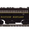 MTH Premier 20-21804-4 O Scale EMD F7A Diesel Western Maryland WM 57 (Non-Powered) -Lionel Store mth 20 21804 4 o scale premier emd f7a diesel western maryland wm 57 non powered