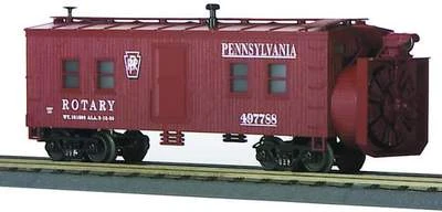MTH 30-2124 O Gauge RailKing Rotary Snowplow Pennsylvania Railroad PRR - NOS 3 MTH 30-2124 O Gauge RailKing Rotary Snowplow Pennsylvania Railroad PRR - NOS
