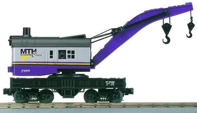 MTH 30-7928 O Gauge RailKing Crane Car 1999 MTH Club - NOS 3 MTH 30-7928 O Gauge RailKing Crane Car 1999 MTH Club - NOS