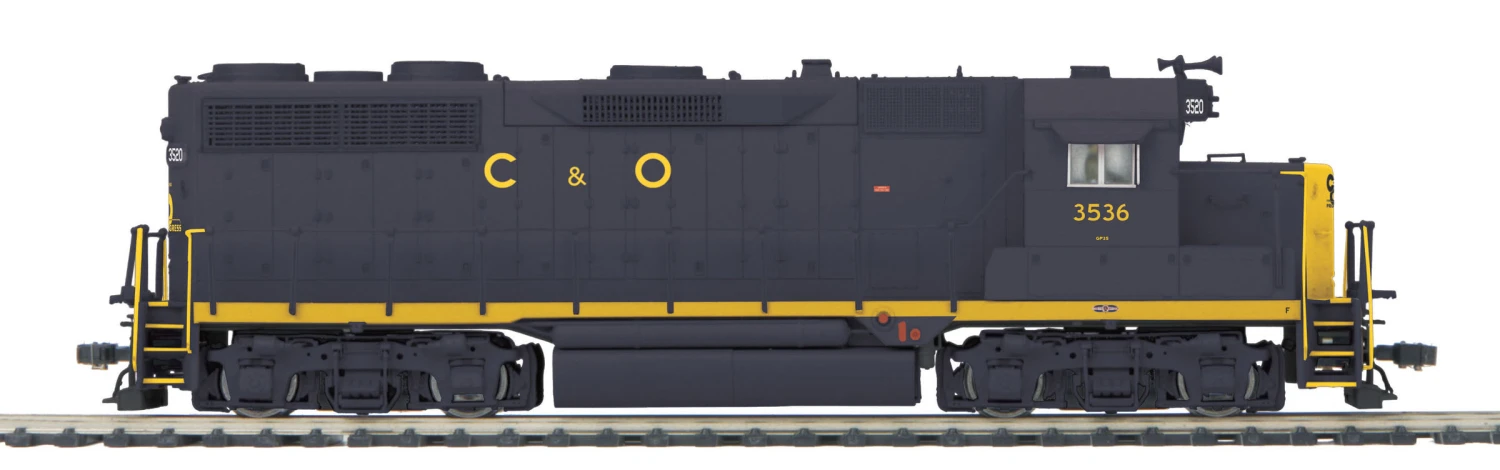 MTH 80-2238-1 HO Scale EMD GP35 Diesel Chesapeake & Ohio C&O 3536 PS3 -USED 3 MTH 80-2238-1 HO Scale EMD GP35 Diesel Chesapeake & Ohio C&O 3536 PS3 -USED