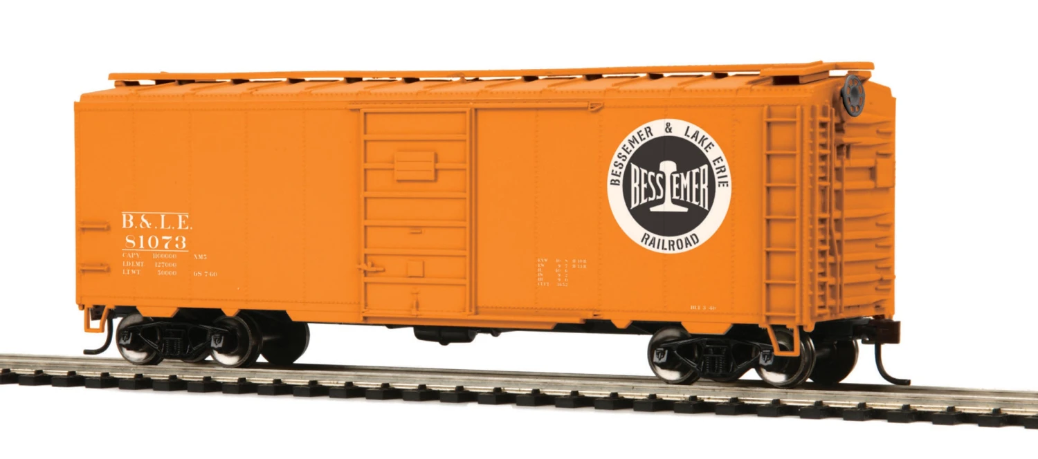 MTH 85-74044 HO Scale 40' PS-1 Boxcar B&LE 81073 - NOS 3 MTH 85-74044 HO Scale 40' PS-1 Boxcar B&LE 81073 - NOS