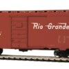 MTH 85-74129 HO Scale 40' PS-1 Boxcar Rio Grande D&RGW 50186 - NOS