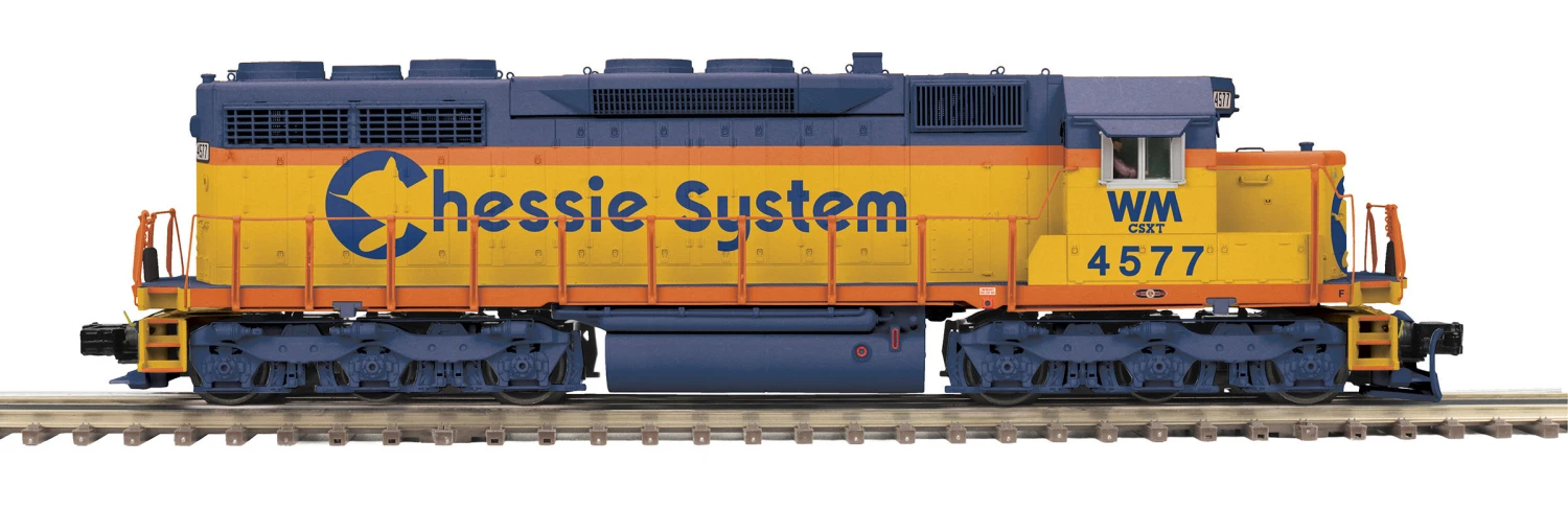 MTH Premier 20-21755-1 O Scale EMD SD35 Diesel Chessie System WM 4477 With PS3 3 MTH Premier 20-21755-1 O Scale EMD SD35 Diesel Chessie System WM 4477 With PS3