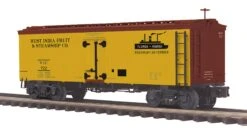 MTH Premier 20-94655 O Scale 36' Wood Reefer West India Fruit WIF