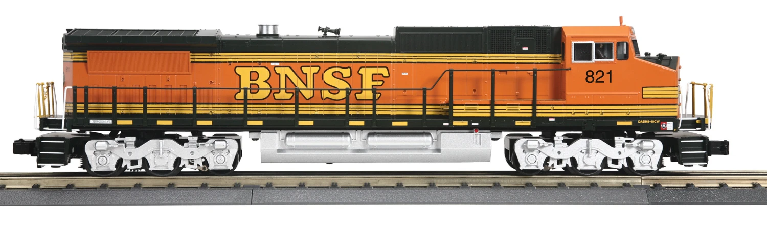 MTH RailKing 30-21090-1 O Gauge GE Dash 8 Diesel Locomotive BNSF 821 With PS3 3 MTH RailKing 30-21090-1 O Gauge GE Dash 8 Diesel Locomotive BNSF 821 With PS3