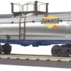 MTH RailKing 30-7378 O Gauge Single Dome Chrome Tank Car Sunoco 8956 - NOS -Lionel Store mth railking 30 7378 o gauge single dome chrome tank car sunoco 8956 nos