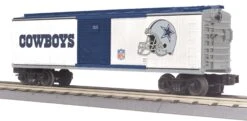 MTH RailKing 30-74260 O Gauge Boxcar Dallas Cowboys - NOS