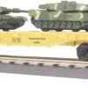 MTH RailKing 30-76040 O Gauge Flatcar With US ARMY M1a Tanks - NOS 2 MTH RailKing 30-76040 O Gauge Flatcar With US ARMY M1a Tanks - NOS -Lionel Store mth railking 30 76040 o guage flatcar wth us army m1a tanks nos