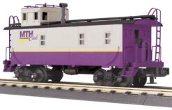 MTH RailKing 30-7779 O Gauge Offset Steel Caboose MTH Club - NOS