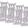 MTH RealTrax 40-1137 O Gauge 8 Piece Elevated Subway Trestle For RealTrax -Lionel Store mth realtrax 40 1137 o gauge 8 piece elevated subway trestle for realtrax