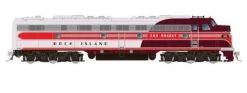 Rapido 028562 HO Scale EMD E8A Rock Island "Rocket" 646 With DCC And Sound
