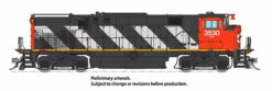 Rapido 033018 HO Scale MLW M420 MR-20b Diesel Canadian National Stripes CN 3572
