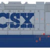 Rapido 038010 HO Scale EMD GP38 Diesel CSX Grey 2039 2 Rapido 038010 HO Scale EMD GP38 Diesel CSX Grey 2039 -Lionel Store rapido 038010 ho scale emd gp38 diesel csx grey 2039