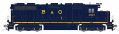 Rapido 038506 HO Scale EMD GP38 Diesel Baltimore & Ohio B&O 3817 DCC Sound