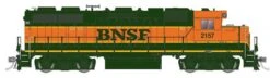 Rapido 038533 HO Scale EMD GP38 Diesel BNSF 2157 DCC Sound