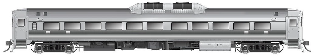 Rapido 16500A HO Scale Budd RDC Phase 1B Painted Unlettered With DCC And Sound 3 Rapido 16500A HO Scale Budd RDC Phase 1B Painted Unlettered With DCC And Sound