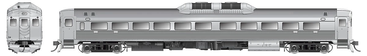 Rapido 16500A HO Scale Budd RDC Phase 1B Painted Unlettered With DCC And Sound 4 Rapido 16500A HO Scale Budd RDC Phase 1B Painted Unlettered With DCC And Sound - Image 2