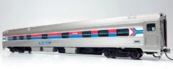 Rapido Trains 119030 HO Scale Budd Manor Sleeper Amtrak Ph 1 2152 Silver Hyacinth