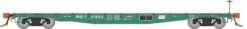 Rapido Trains 138004A HO Scale F30A 50' Flatcar Penn Central PC # Varies