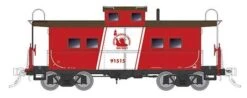 Rapido Trains 144005 HO Scale Northeastern Style Steel Caboose Coast Guard CNJ 91529