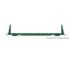 Rapido Trains 147005A HO Scale 62' Bulkhead Flatcar British Columbia BCIT # Varies