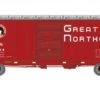Rapido Trains 155008A HO Scale 40' Boxcar Great Northern "Chinese RedwithLate IDNE" GN #s Vary -Lionel Store rapido trains 155008a ho scale 40 boxcar great northern chinese red with late idne gn s vary