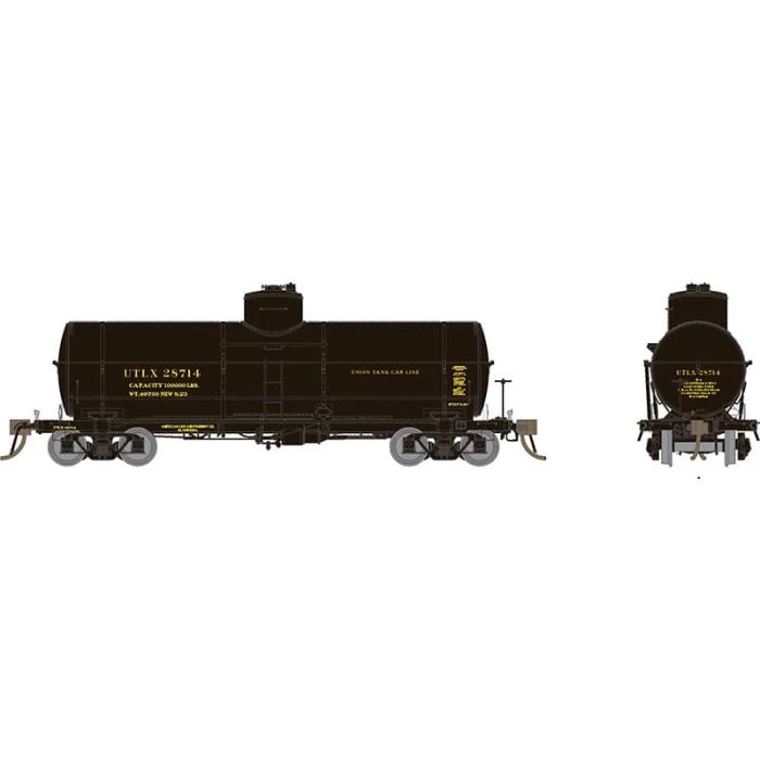 Rapido Trains 159001A HO Scale X-3 Tank Car "1920s"UTLX # Varies 5 Rapido Trains 159001A HO Scale X-3 Tank Car "1920s"UTLX # Varies - Image 3