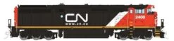 Rapido Trains 24507 HO Scale GE Dash 8-40CM Canadian National "Website" CN 2400 DCC Sound