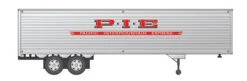 Rapido Trains 403050 HO Scale 40' Fruehauf Fluted Side Van Trailer Pacific Intermountain Express PIE