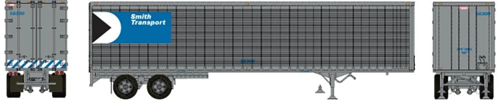 Rapido Trains 403094 HO Scale 45' Trailmobile Dry Van Trailer Smith Transport 58300 4 Rapido Trains 403094 HO Scale 45' Trailmobile Dry Van Trailer Smith Transport 58300 - Image 2