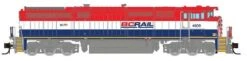 Rapido Trains 540050 N Scale GE Dash 8-40CM British Columbia "Frame Stripe" BC Rail 4621