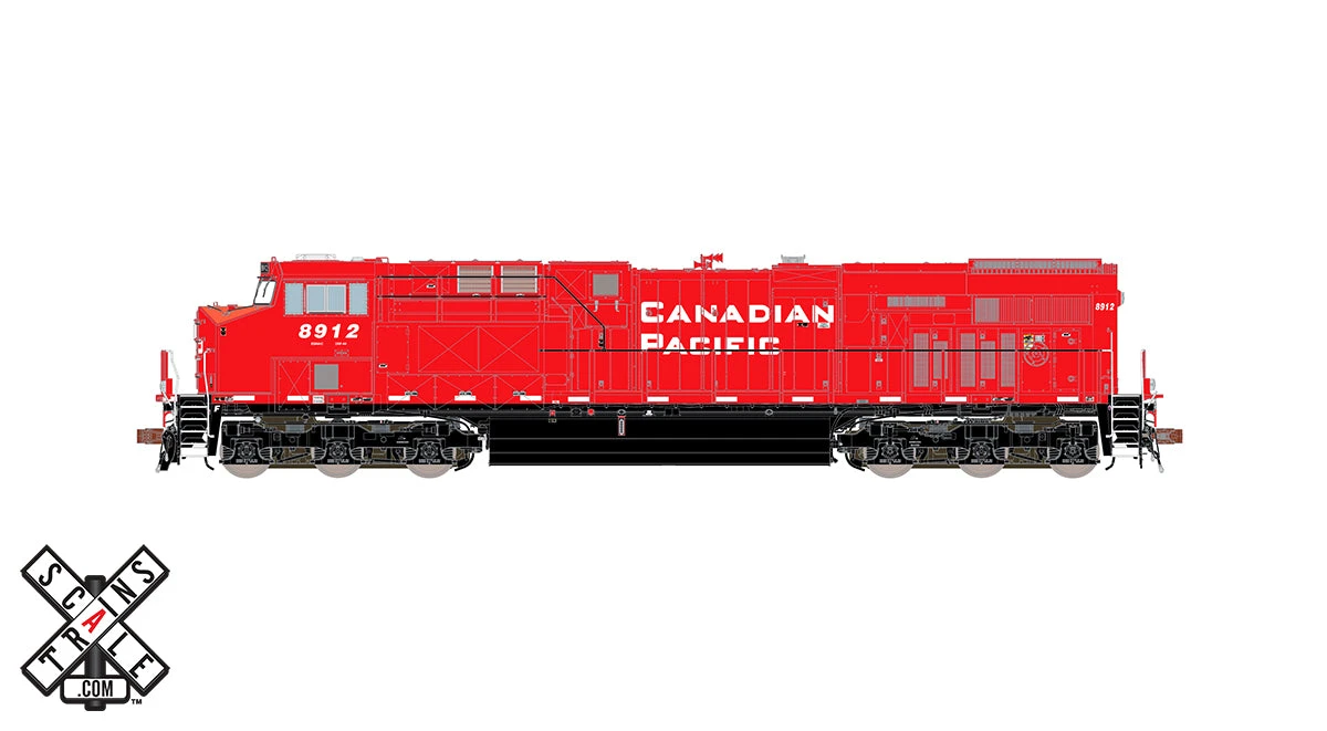ScaleTrains 33055 Rivet HO Scale GE ES44AC DRF-44 GEVo Canadian Pacific CP 8916 DCC 3 ScaleTrains 33055 Rivet HO Scale GE ES44AC DRF-44 GEVo Canadian Pacific CP 8916 DCC