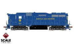 ScaleTrains Rivet 33386 HO Scale EMD GP30 Norfolk & Western N&W 555 DCC LokSound