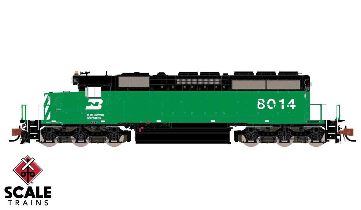 ScaleTrains 33789 Rivet N Scale SD40-2 Burlington Northern BN 8014 DCC LokSound 4 ScaleTrains 33789 Rivet N Scale SD40-2 Burlington Northern BN 8014 DCC LokSound - Image 2
