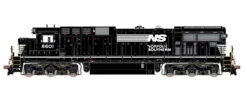ScaleTrains 38740 Rivet HO GE C39-8 Phase II "Ditch Lights" Norfolk Southern NS 8601 DC