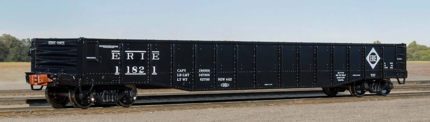 ScaleTrains Kit Classics 1188 HO Scale 52'6" Mill Gondola Erie 11821 3 ScaleTrains Kit Classics 1188 HO Scale 52'6" Mill Gondola Erie 11821