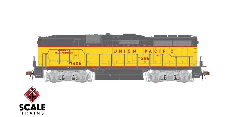 ScaleTrains Rivet 33414 HO Scale EMD GP30B Union Pacific "Freight/Dependable" UP 705B DCC LokSound 3 ScaleTrains Rivet 33414 HO Scale EMD GP30B Union Pacific "Freight/Dependable" UP 705B DCC LokSound