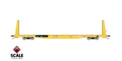 ScaleTrains Rivet 38390 HO Scale BSC F68AH Bulkhead Flatcar "Red Logo" TTPX 80987
