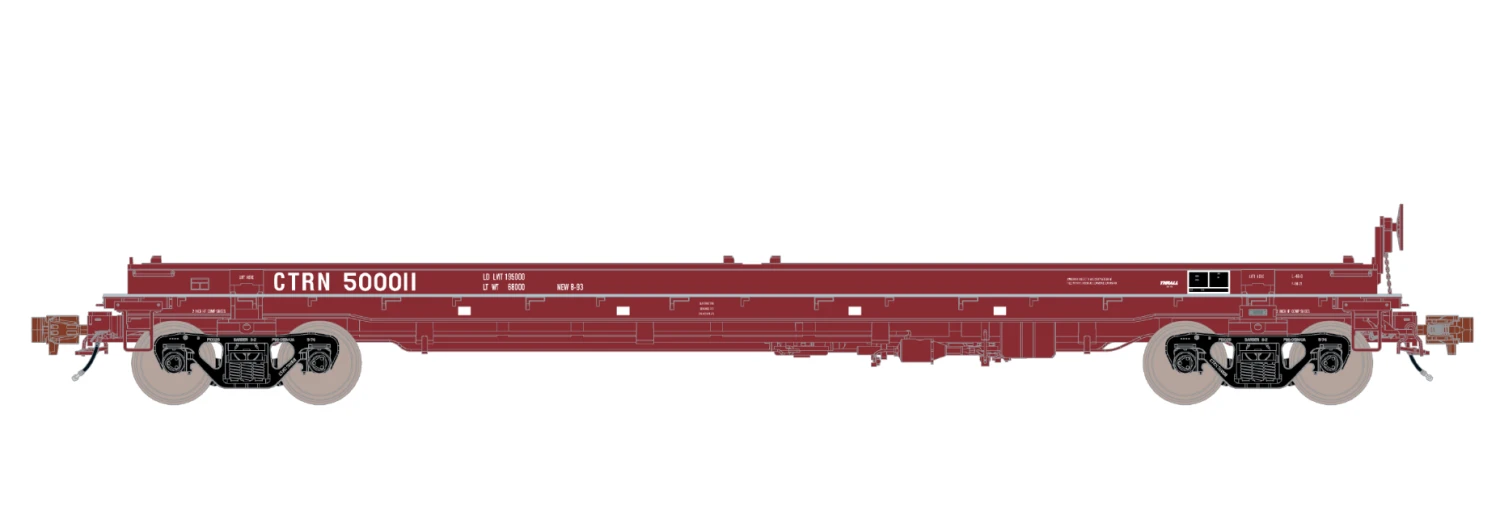 ScaleTrains Rivet 38408 HO Scale Thrall 48' Coil Steel Car CTRN 500017 4 ScaleTrains Rivet 38408 HO Scale Thrall 48' Coil Steel Car CTRN 500017 - Image 2
