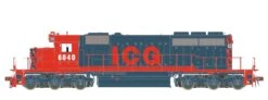 ScaleTrains Rivet 38803 HO Scale EMD SD40-2 Illinois Central Gulf ICG 6040 - DCC & Sound