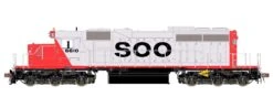 ScaleTrains Rivet 38834 HO Scale EMD SD40-2 SOO Line 6610 - DC