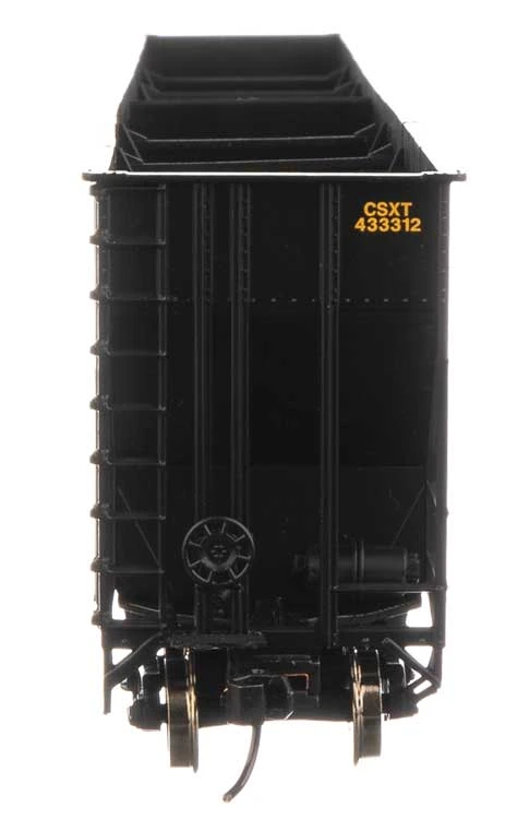 Walthers 910-6757 HO Scale Greenville 7,000 Cu Ft Woodchip Hopper CSXT 433387 4 Walthers 910-6757 HO Scale Greenville 7,000 Cu Ft Woodchip Hopper CSXT 433387 - Image 2