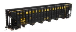 Walthers 910-6763 HO Scale Greenville 7,000 Cu Ft Woodchip Hopper Meridian & Bigbee MB 2014