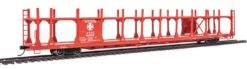 Walthers 910-8001 HO Scale Bi- Level Open Auto Carrier Santa Fe ATSF 88707
